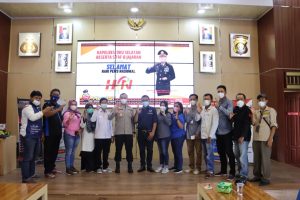 SMSI. PWI dan Polres OKU Selatan Ukir Sejarah Baru Dalam Rangka Hari Pers Nasional.