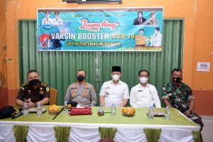 Wakil Bupati Oku Selatan Launchingkan Vaksinasi Booster Covid-19 di Kabupaten Oku Selatan