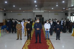 BUPATI POPO MELANTIK PEJABAT PIMPINAN TINGGI PRATAMA, ADMINSTRATOR DAN PENGAWAS DI LINGKUNGAN PEMKAB OKU SELATAN.