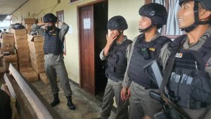 Satgas Binmas Damai Cartenz Tindak Lanjut Tebakan Pos Marinir