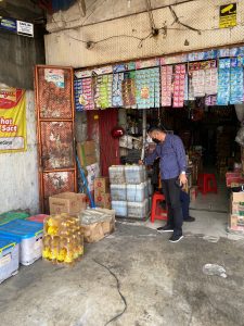 PASAR – PASAR DI JAKARTA BARAT DISIDAK POLISI.