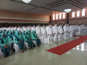H. ZAINUDDIN JAMIL KADES TERPILIH USAI DILANTIK  DI GEDUNG ISLAMIC CENTRE (GIC) KRAKSAAN, GELAR SUJUD SYUKUR