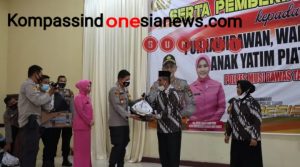 Polres Mura Jalin Silaturahmi dan Pemberian Tali Asih Untuk Purnawirawan