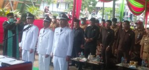 Bupati Lampung Barat Lantik Peratin /Kades Terpilih Tahun 2022   Kecamatan Batu Brak dan Kecamatan Belalau