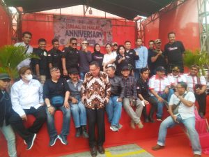 Ketua Mio DPD Jakarta Utara hadiri acara halal Bihalal Anniversary 1 tahun Media Update Today