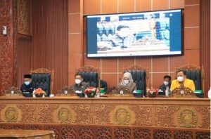 Ketua DPRD Kota Depok Pimpin Rapat Paripurna APBD Perubahan Tahun 2022 Penyampaian Pokir