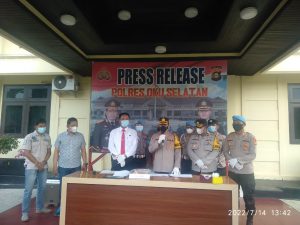 Petani di Oku Selatan Diamankan Sat Res Narkoba polres Oku Selatan