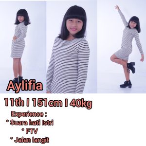 Alifia Saputri Calon Artis Berrbakat