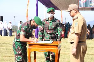 Upacara Pembukaan TMMD Sengkuyung Tahap II Desa Sarwodadi