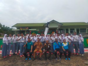 Kepala Kejaksaan Negeri Tebo Dinar Kripsiaji.,SH.,MH menjadi narasumber pada kegiatan Diklat Calon Paskibraka Tingkat Kabupaten Tebo Tahun 2022