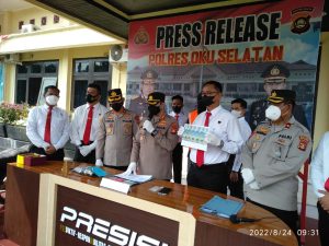 Polres OKU Selatan Ringkus Pengedar Dengan BB 89 Paket Sabu