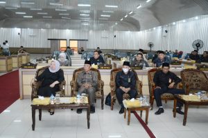 WAKIL BUPATI OKU SELATAN DENGARKAN PIDATO KENEGARAAN PRESIDEN DALAM RANGKA PERINGATAN HUT KEMERDEKAAN RI KE-77