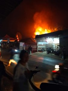 Tempat Pembuatan Kopra di Kaligondang Terbakar