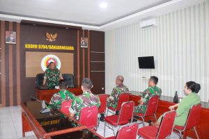 Kodim Banjarnegara Terima Bintal Rohani dan Ideologi Kejuangan