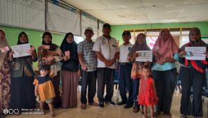 PEMERINTAHAN DESA KOTA DALAM KECAMATAN MEKAKAU ILIR SALURKAN BANTUAN LANGSUNG TUNAI (BLT DD) ANGGARAN TAHUN 2022