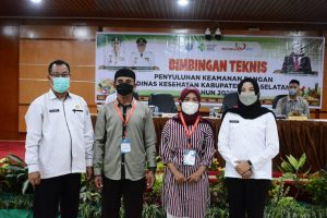 DINAS KESEHATAN GELAR BIMTEK PENYULUHAN KEAMANAN PANGAN BAGI PEMILIK INDUSTRI RUMAH TANGGA DI KABUPATEN OKU SELATAN