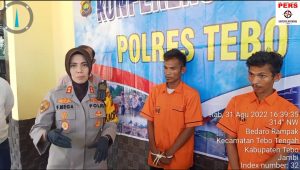 Kapolres tebo berhasil gagalkan penyelundupan 10 ton BBM ilegal jenis pertalite asal Bayung lincir