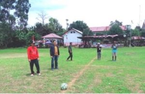 CAMAT BNS MANDALA BUKA KEGIATAN LIGA SEPOK BOLA PEMUDA MANDIRI II U-23UNTUK ZONA IV KECAMATAN SUOH DAN BANDAR NEGRI SUOH( BNS)