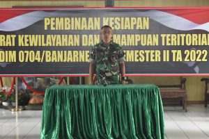 Kodim 0704/Banjarnegara Gelar Pembinaan Kesiapan Aparat Kewilayahan dan Kemampuan Teritorial