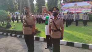 Kapolres Purbalingga Pimpin Sertijab Kasat Intelkam dan Kapolsek Bukateja
