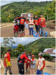 Kapolres Lampung Barat Berikan bantuan sosial di daerah terpencil