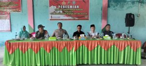 AIPTU,ABUSAMA,SH MENGHADIRI KAMPUNG TANGGUH BERSIH NARKOBA Di DESA PILLA