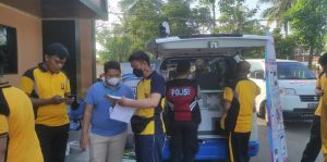 Antusias Anggota Polri Kunjungi MCS Di Polrestabes Palembang