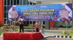 Kedepankan Tilang Elektronik, Operasi Zebra Semeru 2022 Di Gresik Dimulai