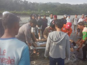 Mayat Perempuan Ditemukan di Sungai Karang Kecamatan Karangmoncol