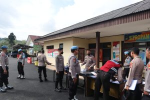 Bidpropam Polda Lampung laksanakan Opsgaktibplin di Polres Lampung Barat dan Polsek jajaran