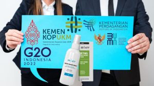 Skincare Drvit salah satu Produk Unggulan Indonesia untuk di Pamerkan dalam KTT Ke-17 G20 Bali