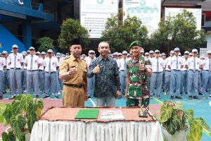 Mou SMK Panca Bhakti Resmi Ditandatangani Dandim 0704 Banjarnegara