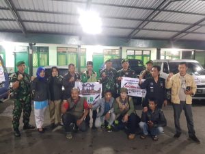 Pelepasan Relawan Dan FWB Ke Cianjur, Bikin Suasana Ramai Di Kodim 0704/Banjarnegara