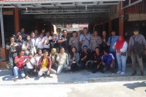Menjalin Silahturahmi Yang Baik Kapolres OKU Selatan Ajak Makan Bersama awak media