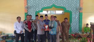 Kapolres OKU Selatan Berkunjung Dengan Tokoh Adat, Dan Tokoh Agama Di Desa Peninjauan Kecamatan Tunjung Agung