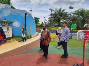 Alun-alun Kota Depok dan Taman Kelurahan Jatijajar Dinilai Kementerian PPPA