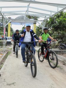 Kembali di Gelar Tour De Sawah Gowes Sambil Melihat Hamparan Persawahan.