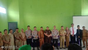 Kapolres OKU Selatan Indra Arya Yudha Hadiri kegiatan Sosialisasi Penyuluhan Pelaksanaan Tentang Sistem Peradilan Anak