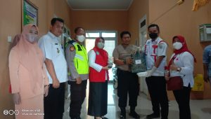 Kegiatan Bakti Sosial Donor Darah PMI di puskesmas kecamatan muaradua