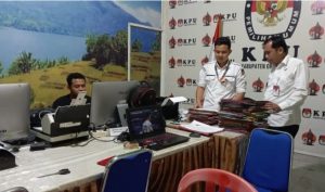 Kunjungan Kasat Intelkam Polres OKU Selatan IPTU ANDI BINTORO, S.H., Disambut Baik Oleh Sekertaris KPUD OKU Selatan