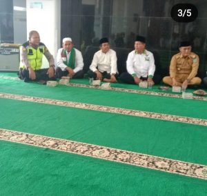 Kapolsek Muaradua IPTU A.,Bastari menghadiri Pelantikan Pengurus Daerah Ikatan Persaudaraan Haji Indonesia (IPHI) Kabupaten OKUS Periode 2022-2027