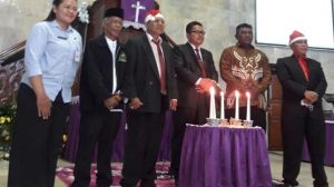 Wartawan Kristiani Depok Merayakan Natal di Gereja HKBP Depok