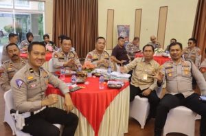 Kapolres dan Bupati OKUS Ikuti Rakor Jelang Natal dan Tahun Baru