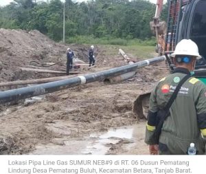 8 Pekerja PT PETROCHINA Terluka, akibat Semburan Api dari Pipa Gas