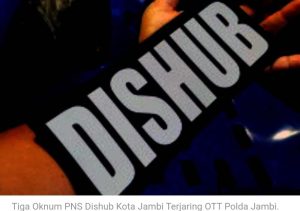 Tiga Oknum PNS DISHUB Kota Jambi Terjaring OTT, di Terminal Angkutan Barang Talang Gulo