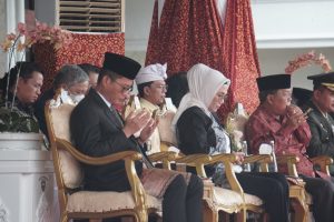 Gubernur Sumsel Pembina Upacara HAB 77
