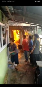 Sijago Merah Mengamuk Melahap 3 Rumah Warga Di Kelurahan Pasar Muaradua Kecamatan Muaradua Kabupaten OKU Selatan