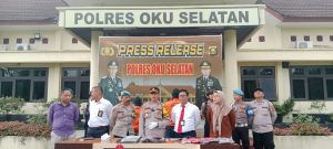 Kasus Pembunuhan Di Kebun Kopi Pematang Sunur Dusun 9 Akhirnya Terungkap Polres OKU Selatan
