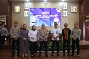 Dinas Pariwisata dan Kebudayaan Oku Selatan Jos Ak Herman,s.stp,.m Menghadiri Pembukaan Duta Lalu Lintas di Polres Oku Selatan