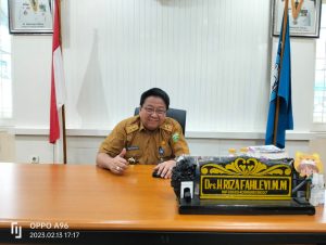 Kepala Dinas Pendidikan Provinsi Sumsel Drs H Riza Fahlevi MM